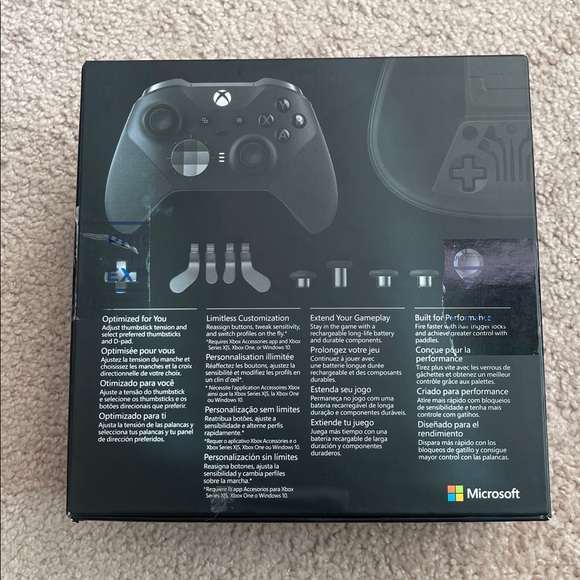Xbox Elite Series 2 Wireless Controller (For Parts Only) - Picture 6 of 6